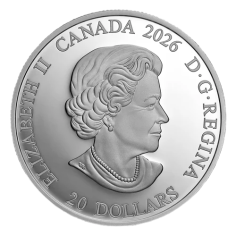 Silver Coin: Royal Jewels – 100th Anniversary of Queen Elizabeth II’s Birth – 2026 – 1 Ounce – 1/2