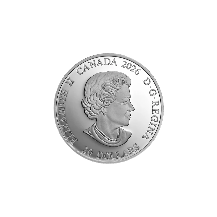 Silver Coin: Royal Jewels – 100th Anniversary of Queen Elizabeth II’s Birth – 2026 – 1 Ounce – 2