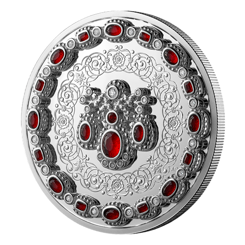 Silver Coin - Royal Jewels - 100th Anniversary of Queen Elizabeth II's Birth - 2026 - 1 Ounce - 4