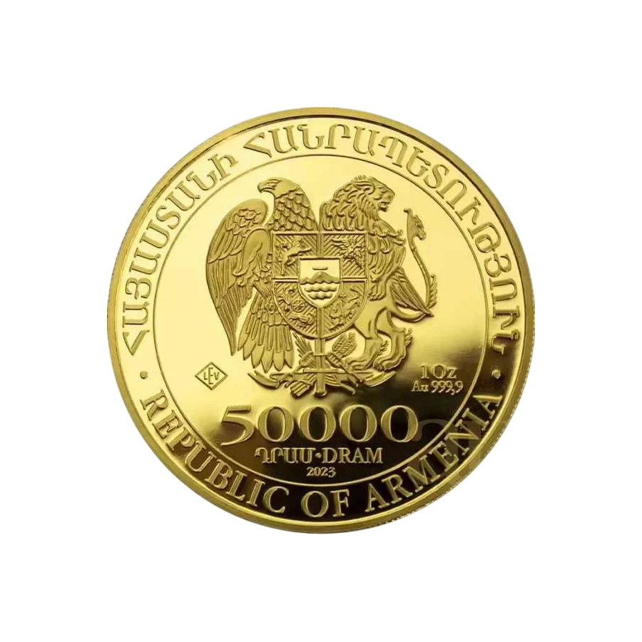 1-ounce Noah's Ark gold coin 2