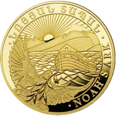 1-ounce Noah's Ark gold coin