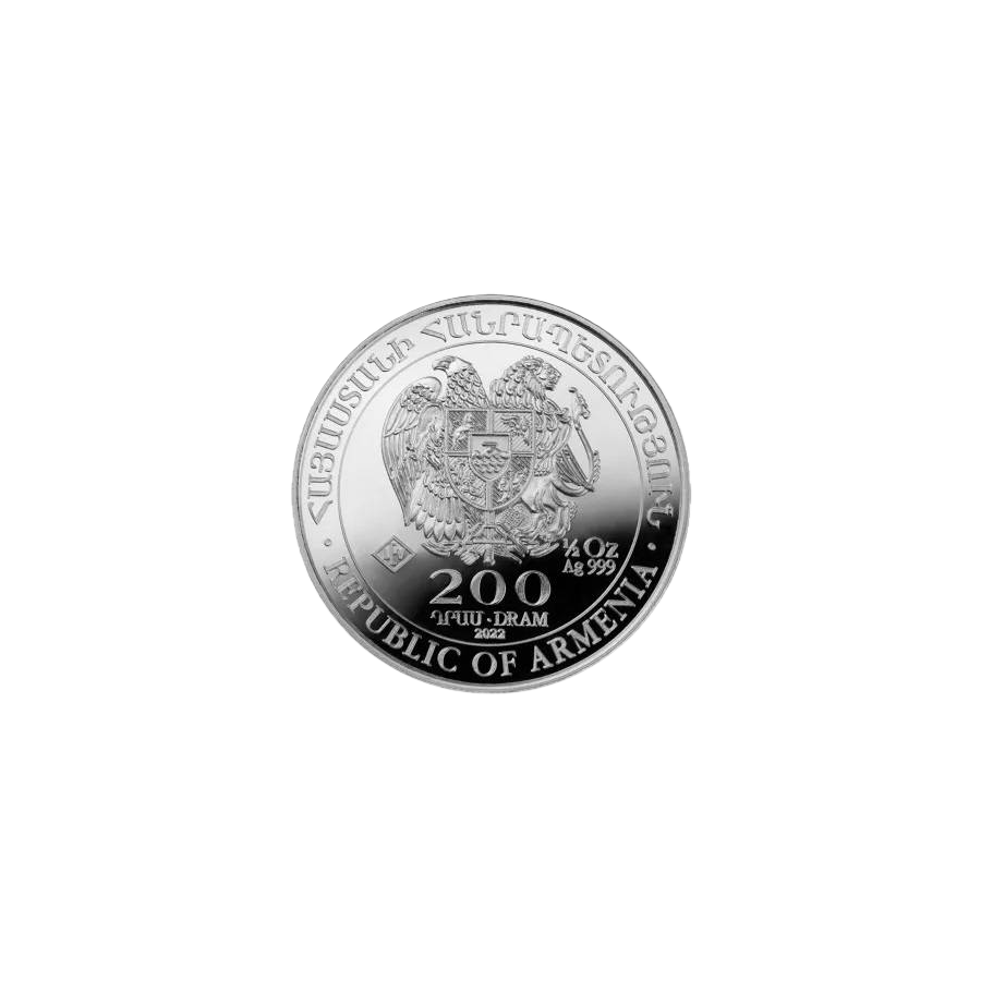 1.2-ounce Noah's Ark silver coin