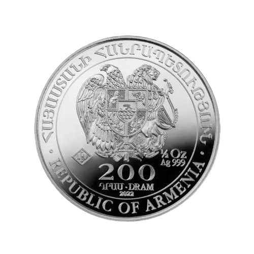 1.2-ounce Noah's Ark silver coin