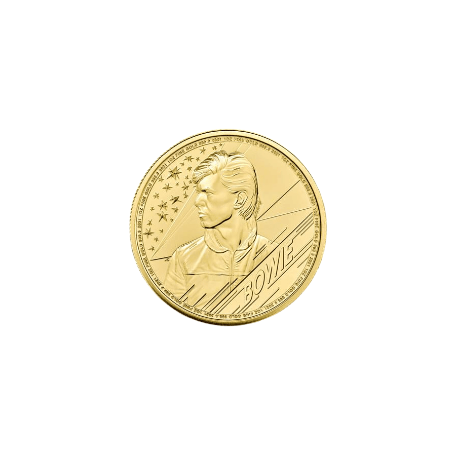 Gold Coin: Music Legend David Bowie, 1 Ounce