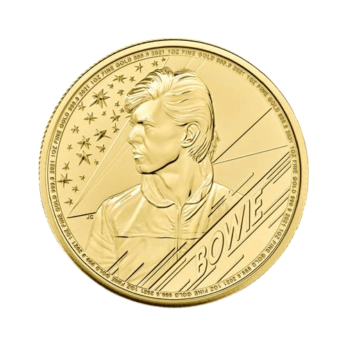 Gold Coin: Music Legend David Bowie, 1 Ounce