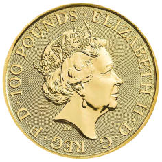 Gold Coin: Music Legend David Bowie, 1 Ounce, 1/2