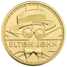 Elton John "Legends of Music" Gold Coin, 1 Ounce