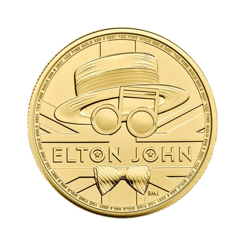 Elton John "Legends of Music" Gold Coin, 1 Ounce