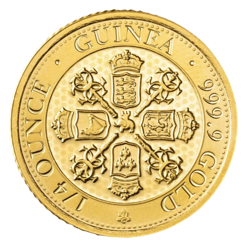Gold Coin of Queen Helena, Scepter of Guinea, 14 Ounces, 2