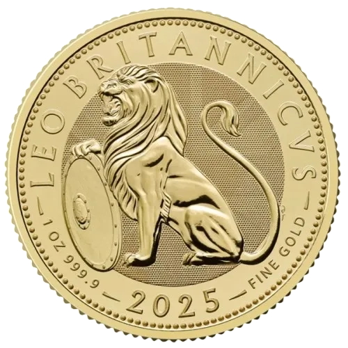 British Lion Gold Coin, 1 Ounce, 1