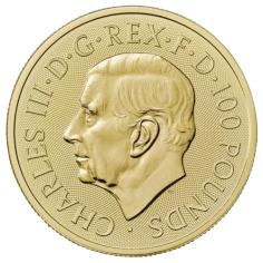 British Lion Gold Coin, 1 Ounce, 1 2