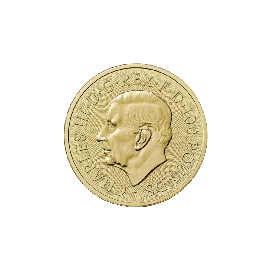 British Lion Gold Coin, 1 Ounce, 2
