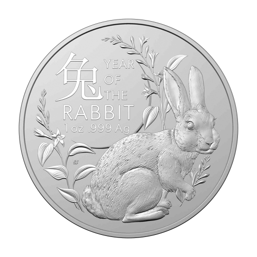 Silver Coin: Year of the Rabbit 2023, 1 oz, 1