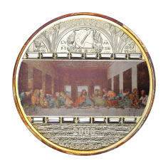 Silver Coin - Masterpieces of Art - The Last Supper - 3 Ounces - 2008-2