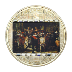 Silver Coin: Masterpieces of Art – The Night Watch – 3 Ounces – 2009-2
