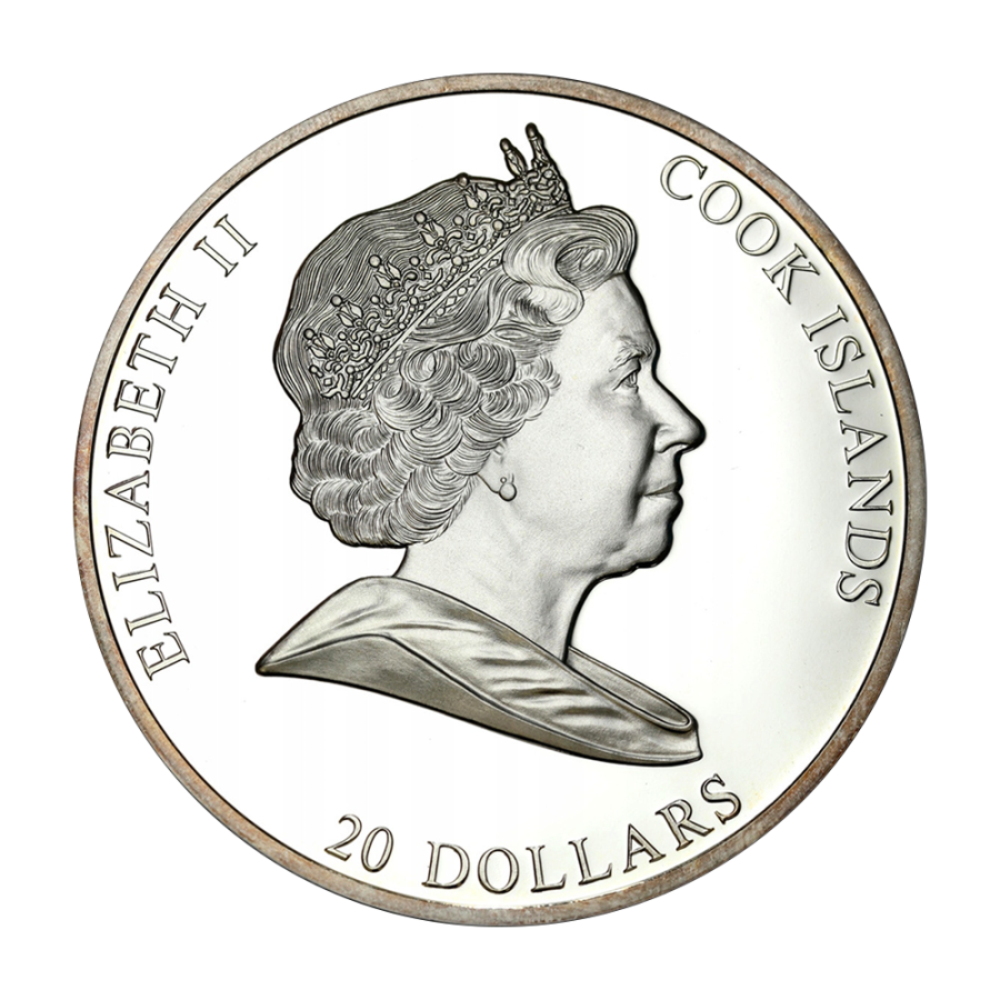Silver Coin - Masterpieces of Art - The Birth of Venus - 3 Ounces - 2008-1