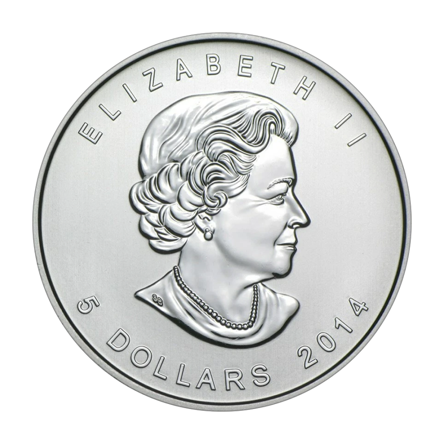 1-ounce Canadian Bald Eagle silver coin