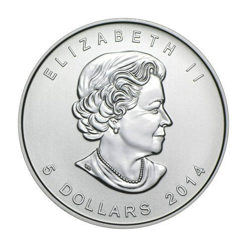 1-ounce Canadian Bald Eagle silver coin