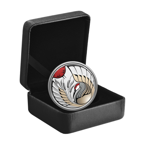 Silver Coin: Animal Clan – Canadian Crane – 2026 – 3