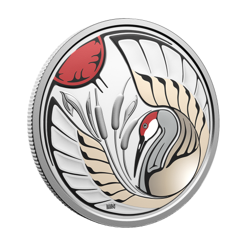 Silver Coin: Animal Clan – Canadian Crane – 2026-1