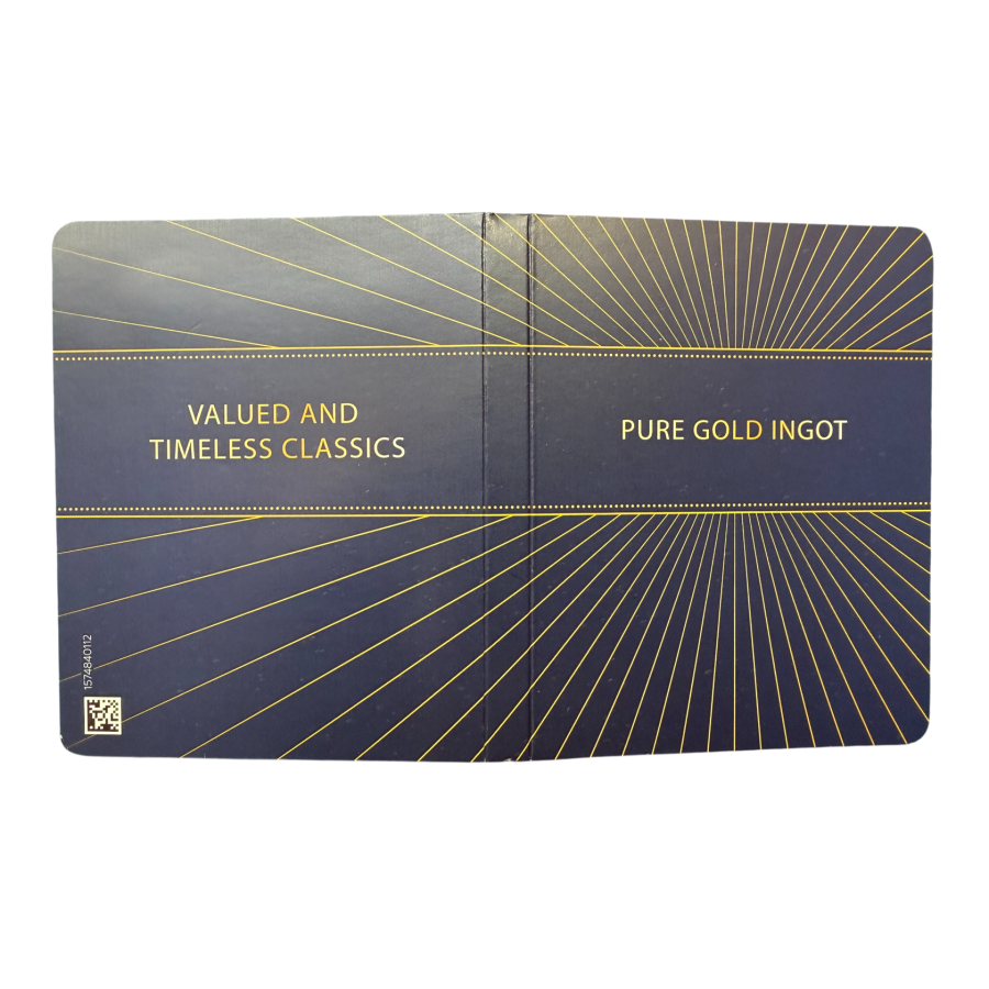 1,200-ounce gold bar from the Taj Mahal Heritage Collection