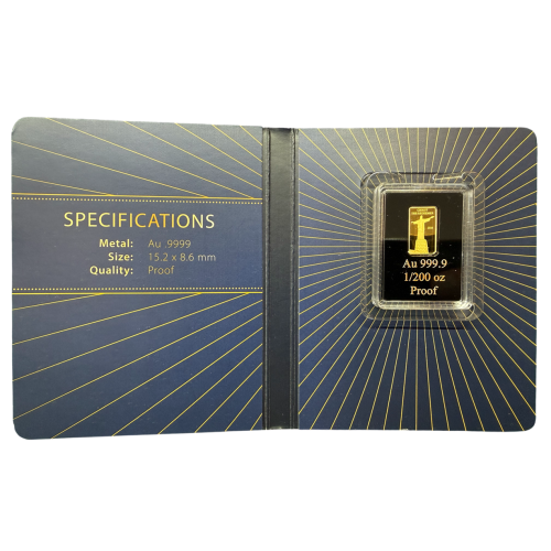 1,200-ounce gold bar from the "Christ the Redeemer" antique collection