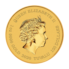James Bond 007 Gold Coin, 1 Ounce, 1 2