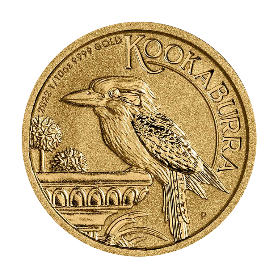 Australian-Gold-Kookaburra-Coin-1-10-Ounces-2