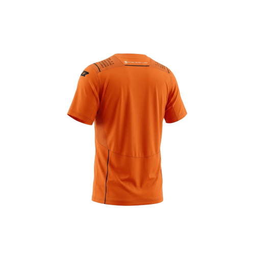 Zina Short-Sleeve T-Shirt with Autograph by S.Z. Marciniak, Orange, Size S-1