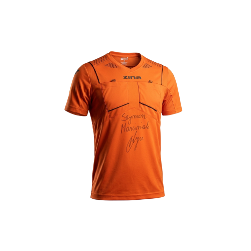 Zina Short-Sleeve T-Shirt with Autograph by S.Z. Marciniak, Orange, Size S-2