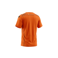 Zina Short-Sleeve T-Shirt with Autograph by S.Z. Marciniak, Orange, Size S 2 2