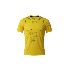 Zina Short-Sleeve T-Shirt with Autograph by S.Z. Marciniak, Yellow, 2XL, 1
