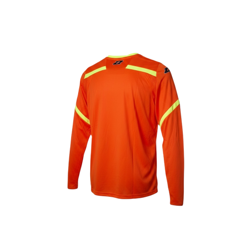 Zina Long-Sleeve T-Shirt with Autograph by S.Z. Marciniak, Orange, L-2