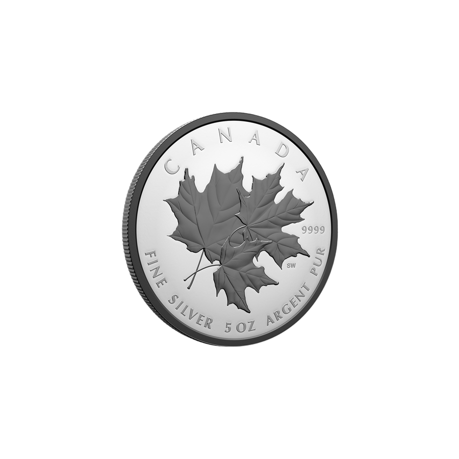 Silver-Rhodium-Plated-Triple-Canadian-Maple-Leaf-5-Ounce-2026-4