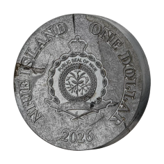 Sikhote-Alin Meteorite Coin - 1 Ounce - 2026-5 2
