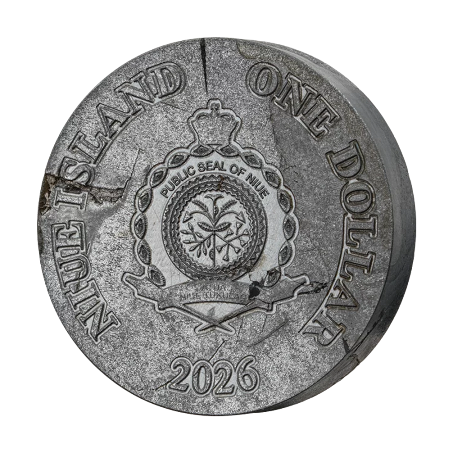 Sikhote-Alin Meteorite Coin, 1 Ounce, 2026-4