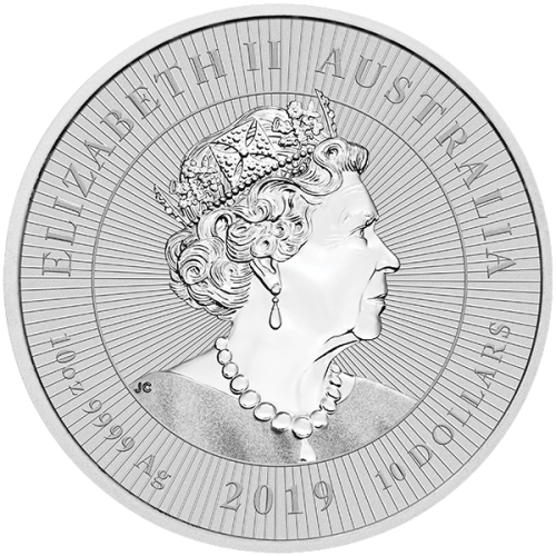 Silver Coin: The Next Generation Crocodile, 10 Ounces, 2
