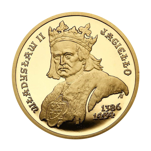 100-zloty-gold-coin-Władysław II Jagiello—2002-1