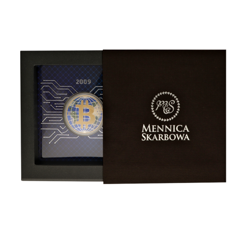 Bitcoin Evolution "Absolutum" Silver Commemorative Coin - Ships within 24 hours! -  | Mennica Skarbowa S.A.