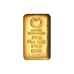 Gold bar - 250g - Valcambi 2