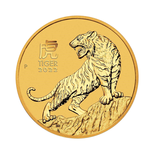 2022 Year of the Tiger 1/2-ounce Gold Coin - 24-hour shipping! -  | Mennica Skarbowa S.A.