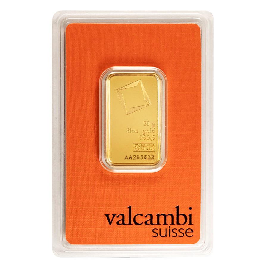 20g gold bar - Valcambi