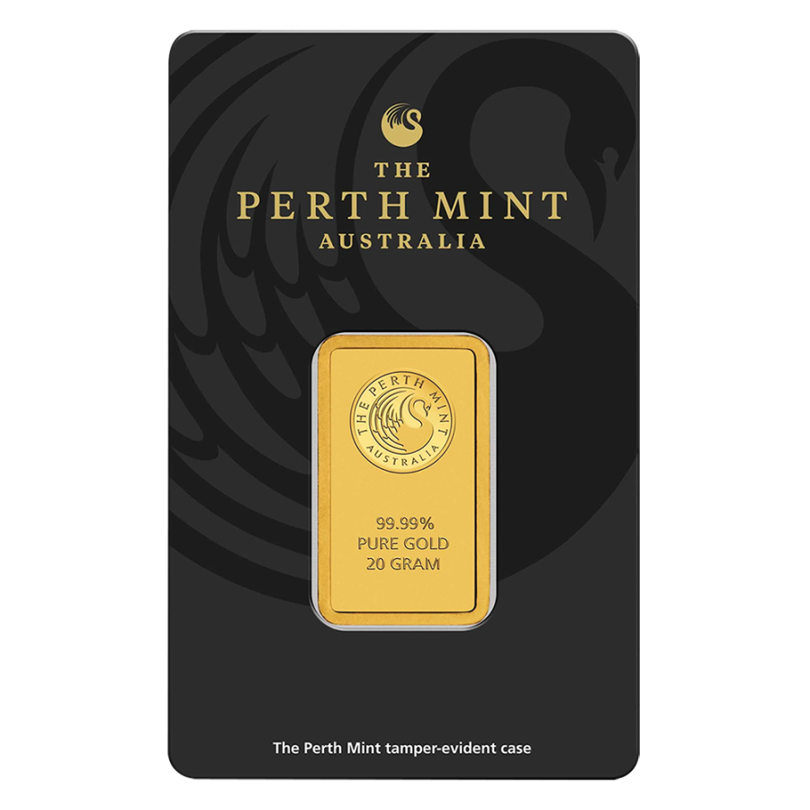 20g gold bar - Perth Mint