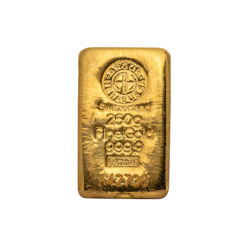 Gold bar - 250g - Argor - Heraeus