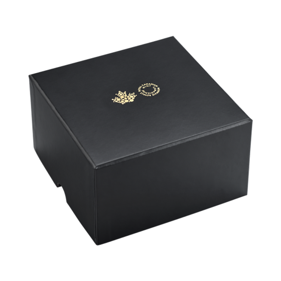 Silver coin, 5 ounces, Christmas gifts, box