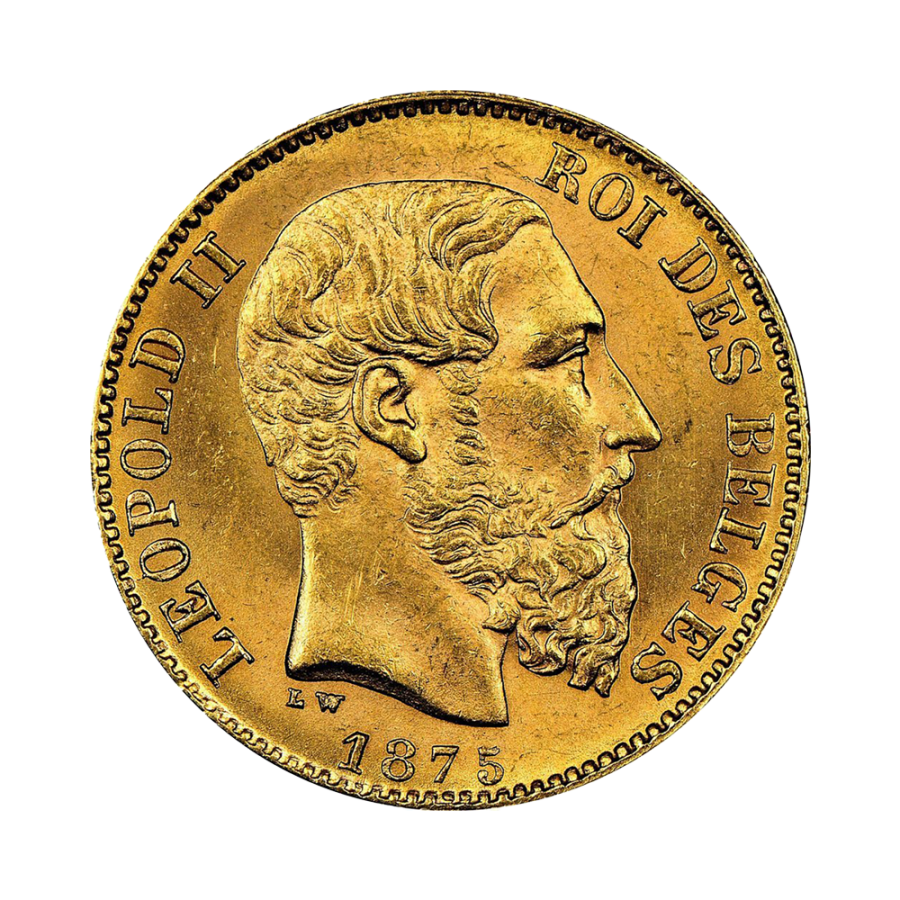 Gold coin, 20 francs, obverse 3