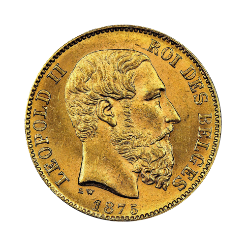 Gold coin, 20 francs, obverse 3