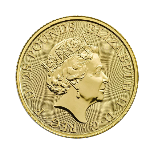 gold-coin-the-queen's-beasts-unicorn-1.4-oz-obverse