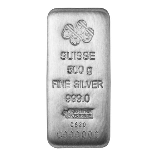 500 g silver bar