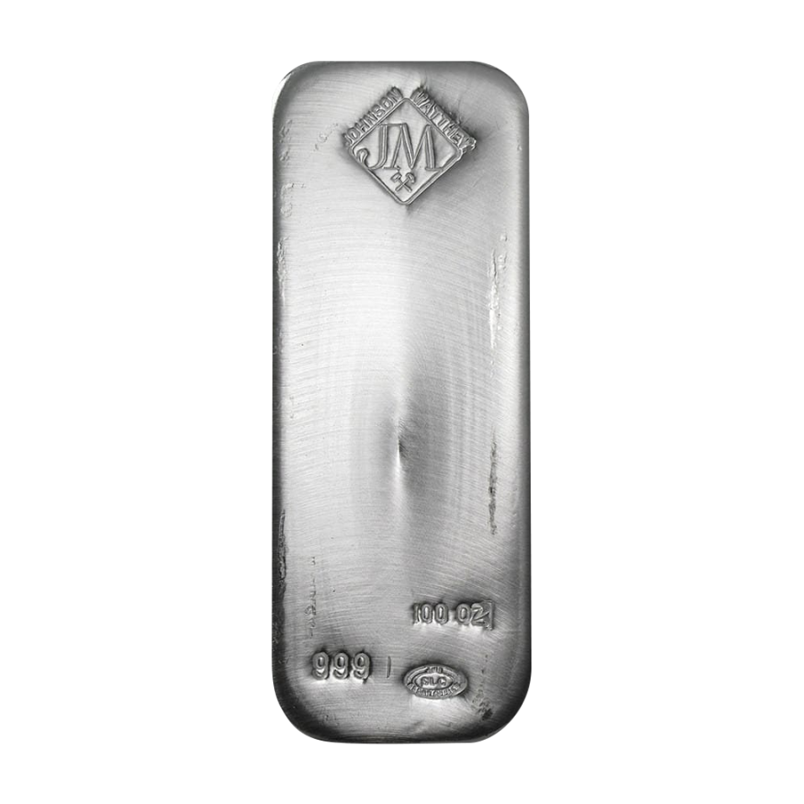100-ounce silver bar